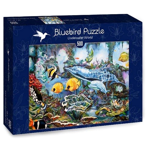 BLUEBIRD Puzzle Underwater Kingdom 500 pieces.