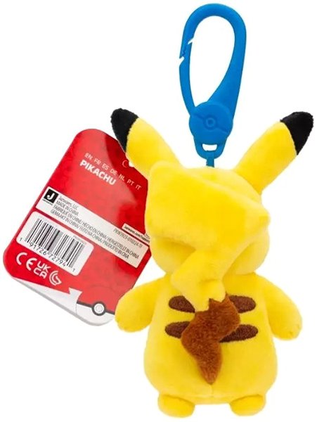 Kulcstartó Pokémon medál: Pikachu 8 cm ...
