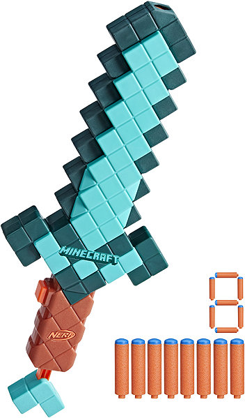 Nerf puska Hasbro NERF Minecraft gyémánt kard ...