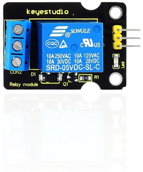 Stavebnica Keyestudio Arduino modul single relé 5 V ...