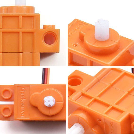 Building Set Keyestudio Arduino Lego programmable servo control orange ...