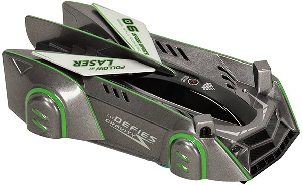 RC auto KIK KX3614 Laserem řízené auto jezdící po stěnách, šedé ...