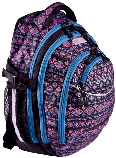 School Backpack Backpack Teen Ethno Lateral view