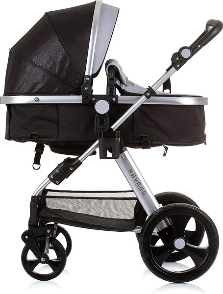 Baby Buggy CHIPOLINO stroller HAVANA 2in1 Obsidian Silver ...
