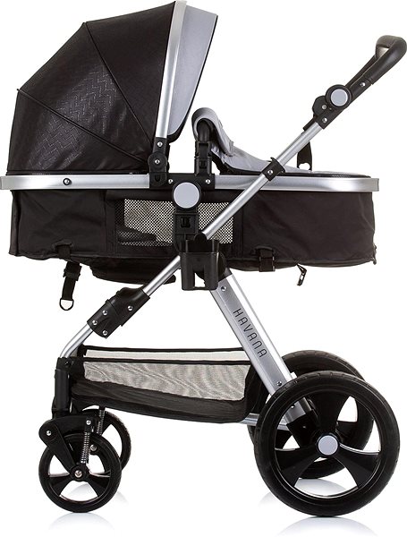 Baby Buggy CHIPOLINO stroller HAVANA 2in1 Obsidian Silver ...