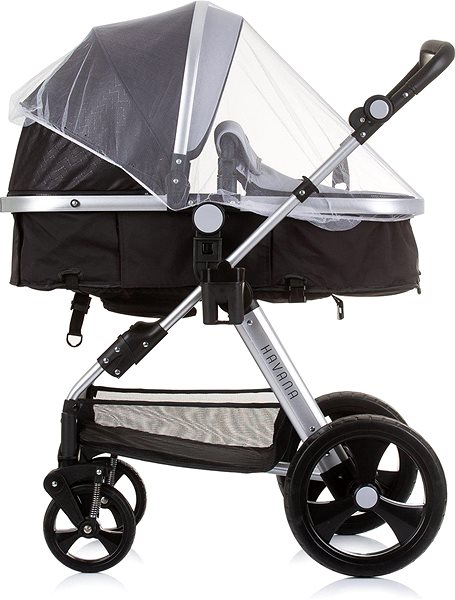 Baby Buggy CHIPOLINO stroller HAVANA 2in1 Obsidian Silver ...