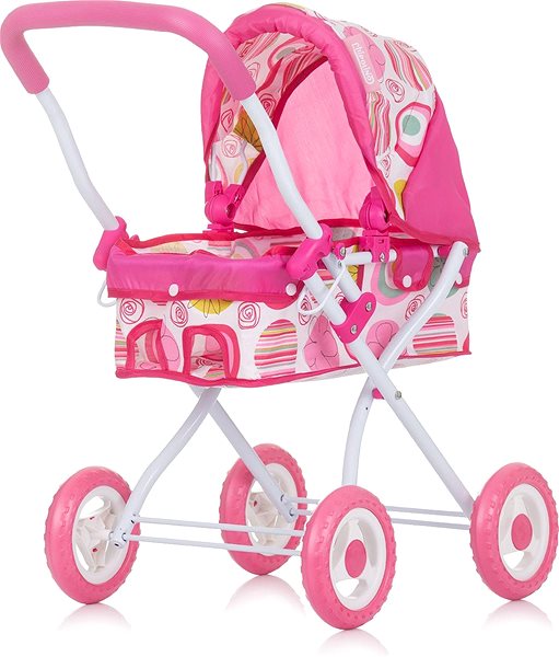 CHIPOLINO Emily deep dolls' pram, multicolour.
