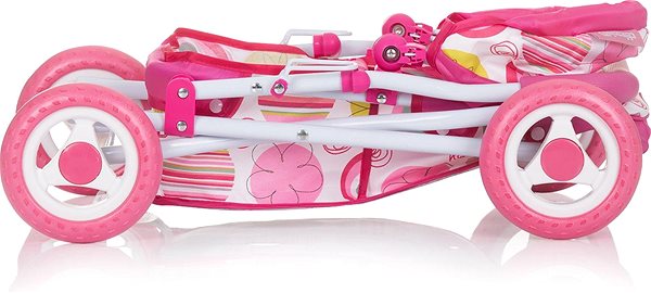 CHIPOLINO Emily deep dolls' pram, multicolour.