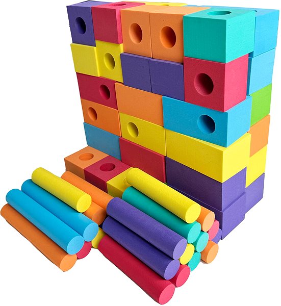 Dice for children Aga4Kids Foam cubes 60 pcs .