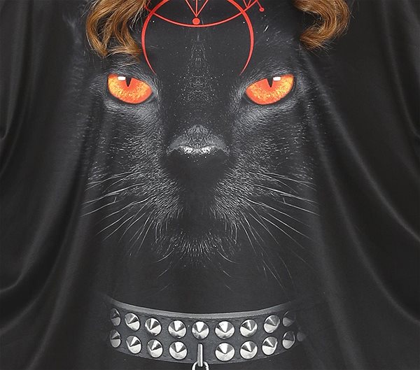Kostým GUIRCA Čierne pončo mačka ...