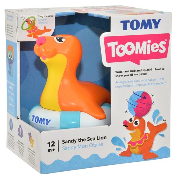 Hračka do vody Toomies Tuleň Sandy ...