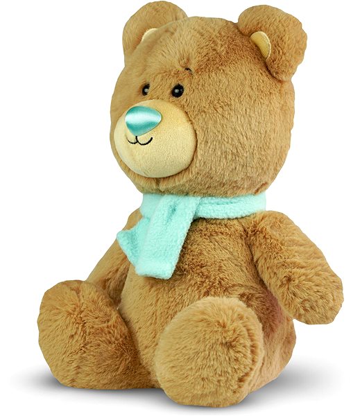 Plush Fényes Orrú Plüss Bézs Maci .