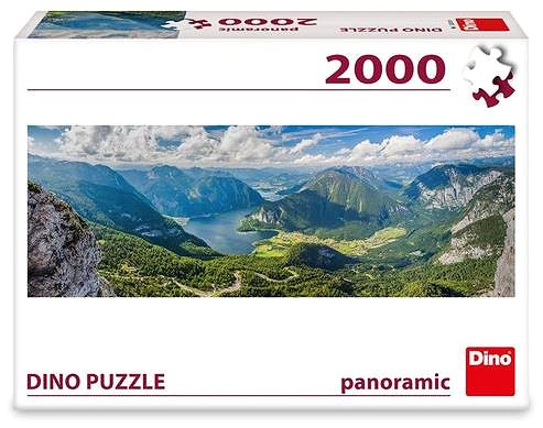 Puzzle Dino Pohled na Alpy panoramic ...