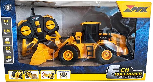 RC Car Mac Toys Drivero RC bulldozer.