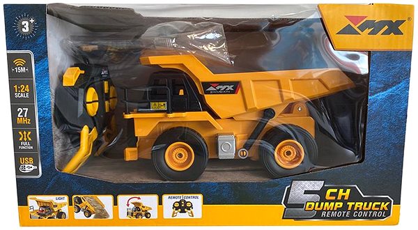 RC Car Mac Toys Drivero RC Dump Truck.