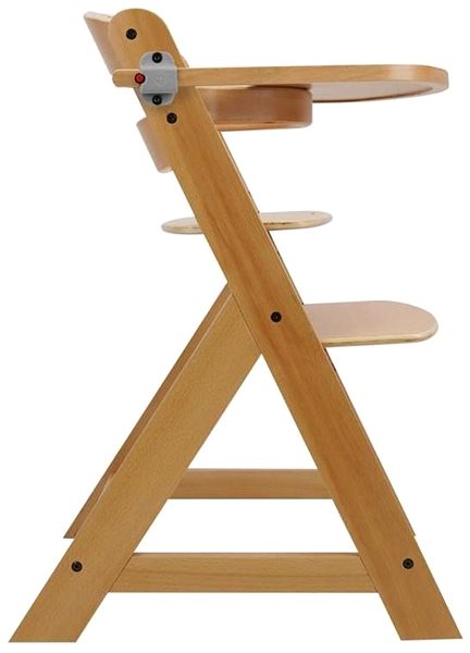 High Chair Growing Chair with Tray, Natural.