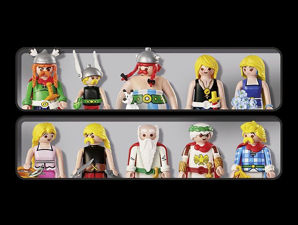 Playmobil 71680 Asterix figures.