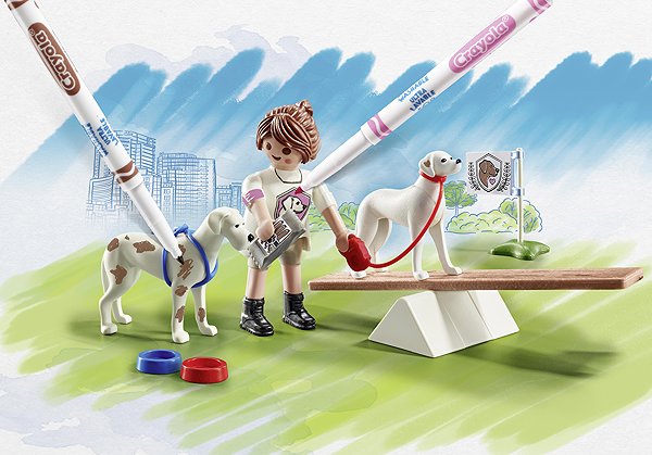 Playmobil 71517 Dog Training playset.
