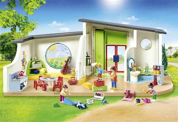 Bausatz Playmobil Regenbogen Kindergarten ...
