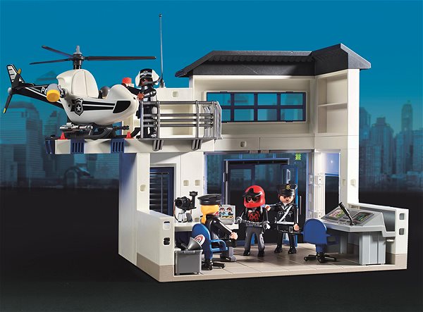 Building Set Playmobil 71602 Police Station ...