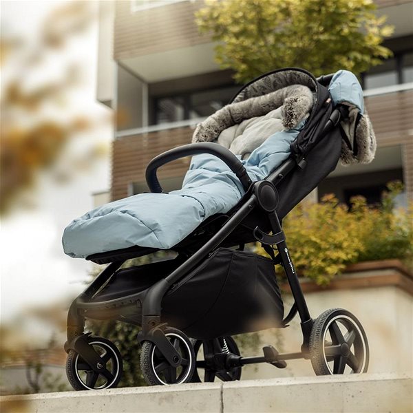 Babakocsi bundazsák PETITE&MARS Szett Arctic 4in1 Bundazsák + Furry Babakocsi kesztyű, Pastel Peach ...