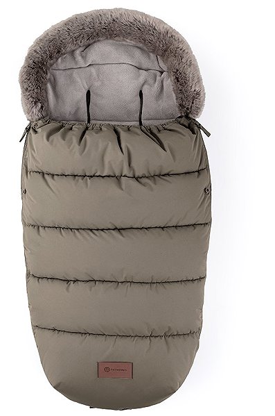 Babakocsi bundazsák Petite&Mars Comfy 4in1 bundazsák + Furry Mocha Mousse kesztyű ...