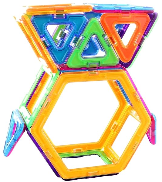 Building Set Lamps Magnetic building set 24 pieces ...