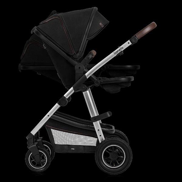 Baby Buggy Lionelo Amber 2in1 Black Silver ...