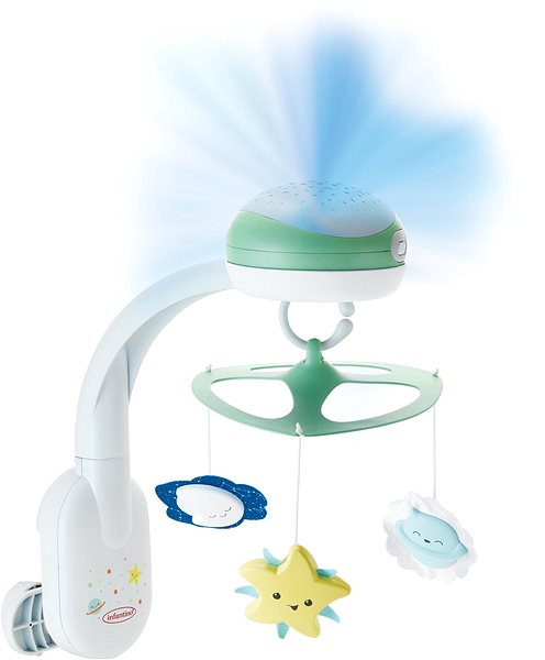Infantino 3-in-1 Musical Mobile with Projection green.