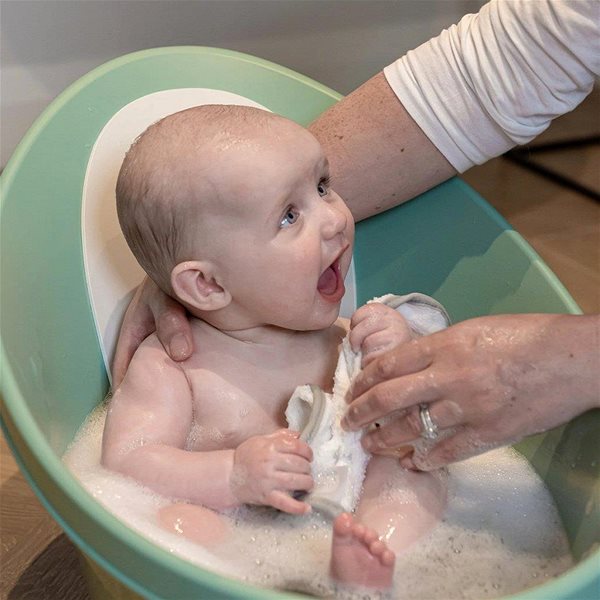 Shnuggle Baby Bath Tub Eucalyptus .