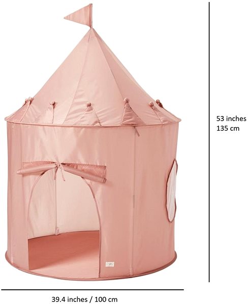 Tent for Children 3 Sprouts Recycled Misty Pink ...