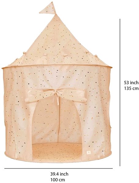Tent for Children 3 Sprouts Recycled Terrazzo Clay ...
