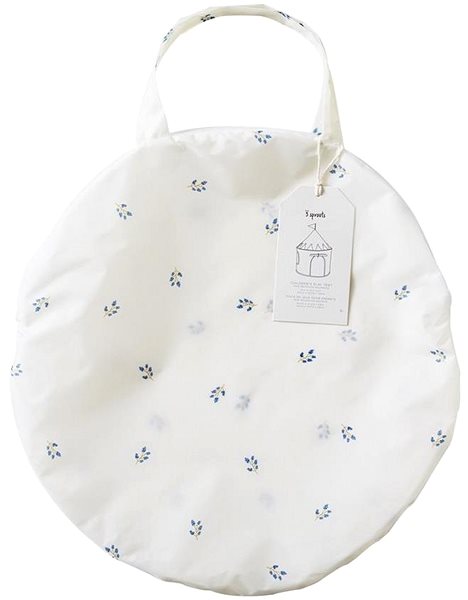 Tent for Children 3 Sprouts Recycled Blueberry Ivory ...