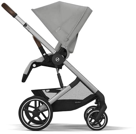 Babakocsi Cybex Balios S Lux SLV Stone Grey / Mid Grey ...