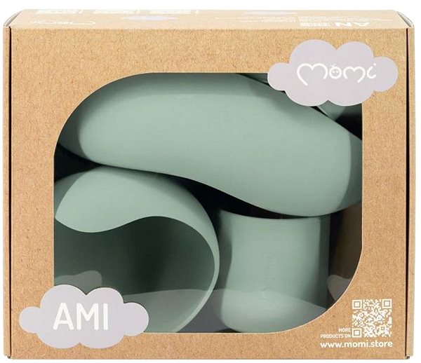 Children's dining set MoMi Ami green .