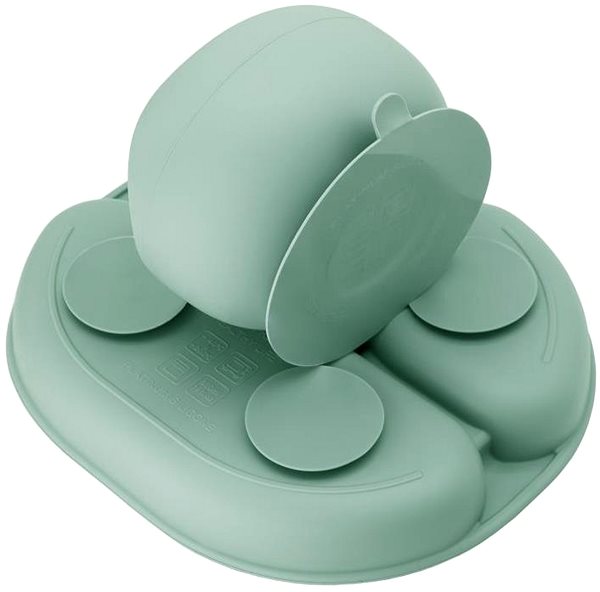 Children's dining set MoMi Ami green .