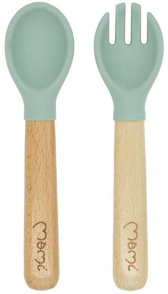 Children's dining set MoMi Ami green .