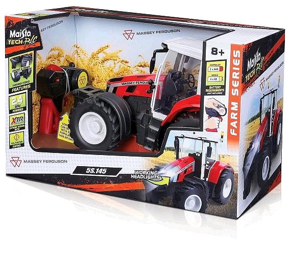 Távirányítós traktor Maisto Massey Ferguson piros ...