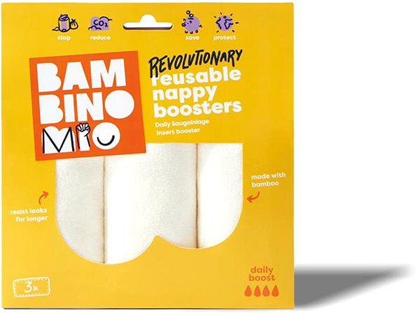 Bambino Mio Daily Boost Nappy Insert 3 Pack.