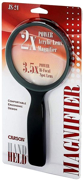 Carson HandHeld Magnifier Reading Magnifier JS-24 .