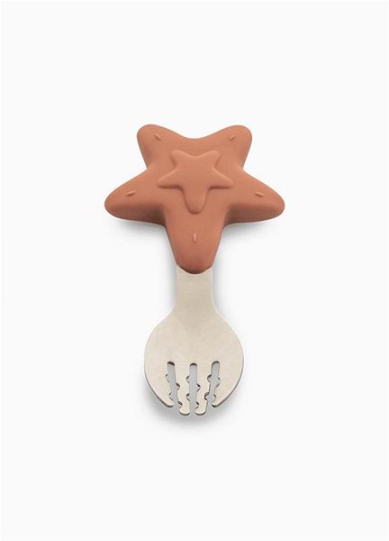 Children's cutlery Citron Ballerina training spoon and fork .