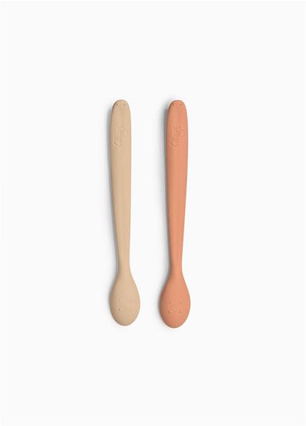 Baby Spoon Citron Long Spoon Blush Pink/Beige .