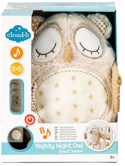 Cloud b Nighty Night Owl Smart Sensor Owl .