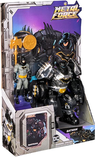 Figure DC Metal Force Batman with action suit ...