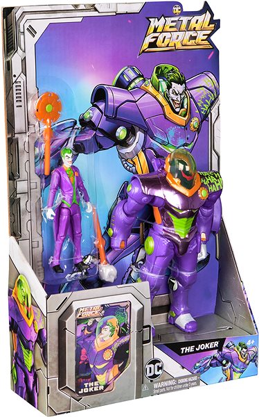 Figure DC Metal Force Joker with action suit ...