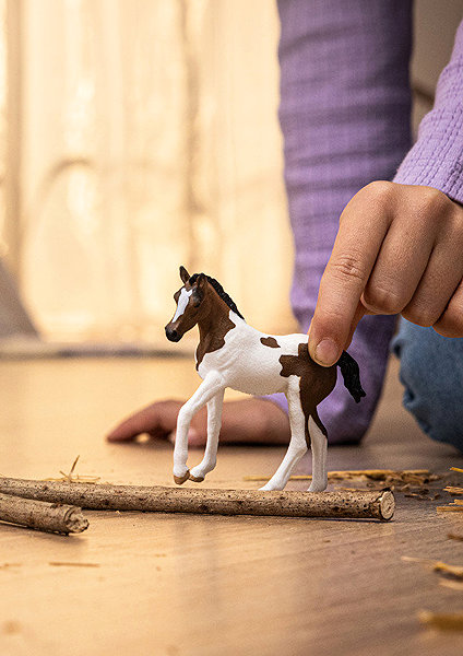 Figure Schleich Paint Horse Foal 14899 ...