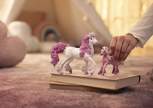 Figure Schleich Flower Unicorn Foal 70832 ...