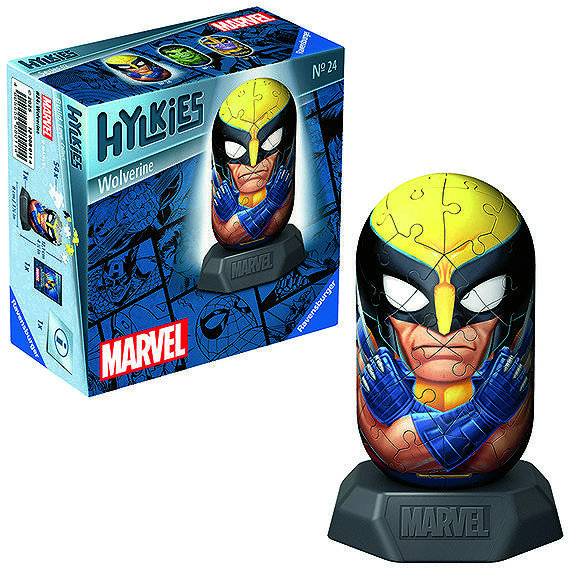Ravensburger 120080114 Hylkies: Marvel: Wolverine 3D puzzle.