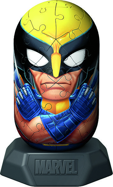 Ravensburger 120080114 Hylkies: Marvel: Wolverine 3D puzzle.