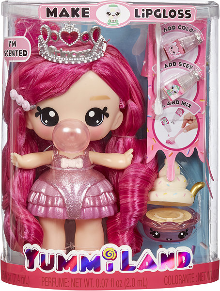 Yummiland Big Doll with Lip Gloss - Bianca Bubblegum .